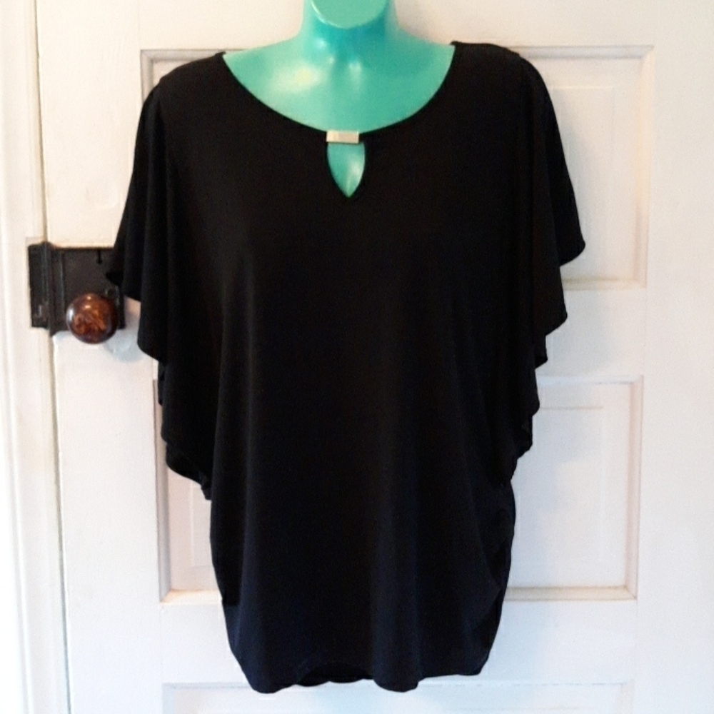 Espresso black medium blouse